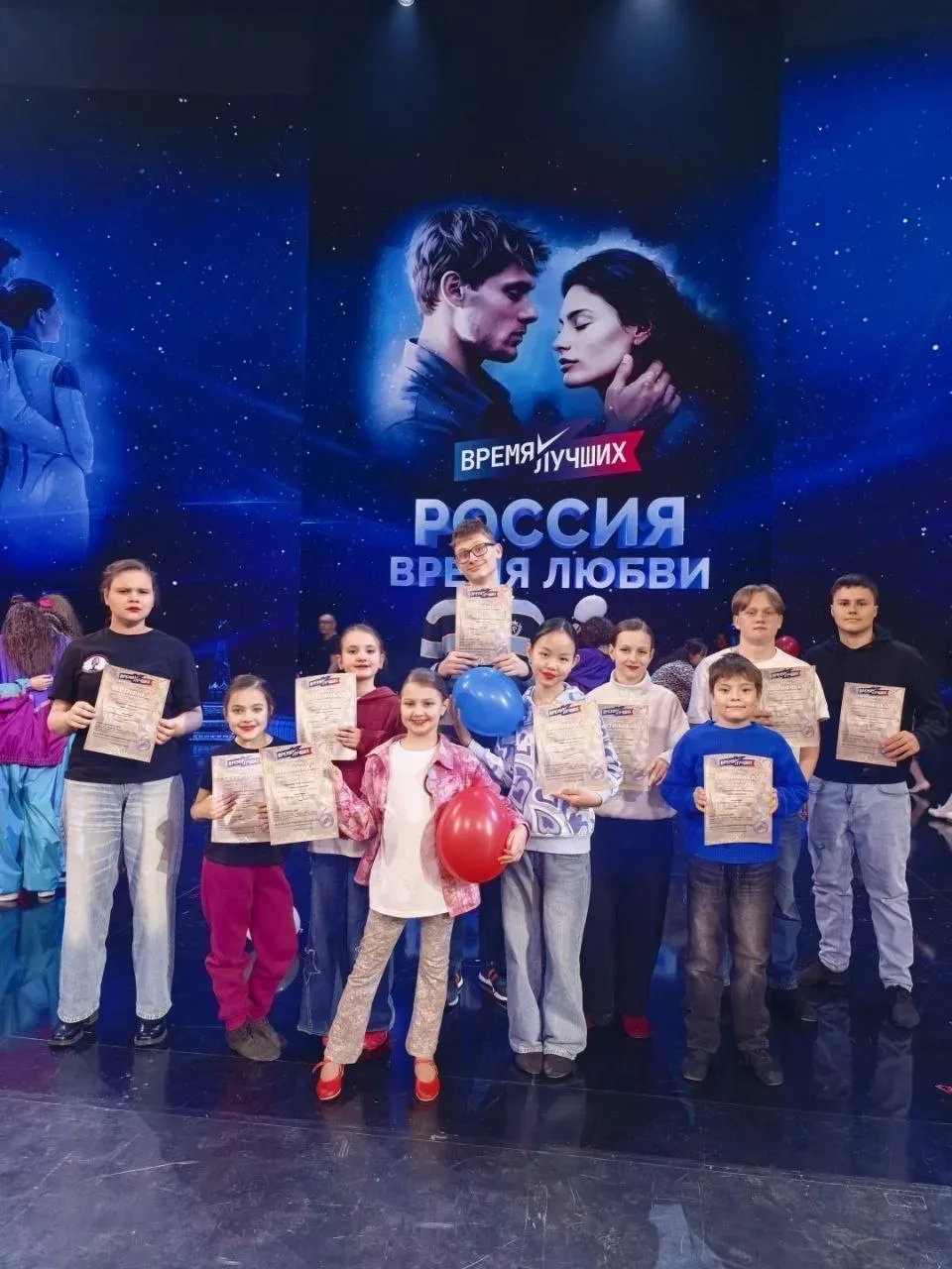 🌷Продолжаем рассказывать про наших учеников, которые принимали участие в шоу Аниты Цой " Россия-врем