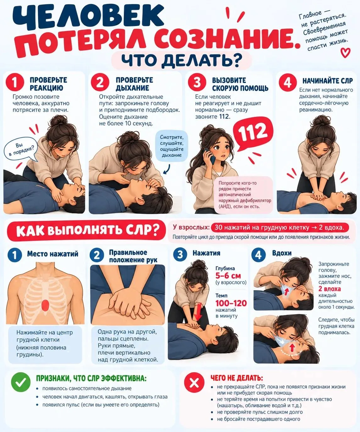 🚫 Не запрокидывайте голову при носовом кровотечении. Не мажьте ожог сметаной. Не делай...