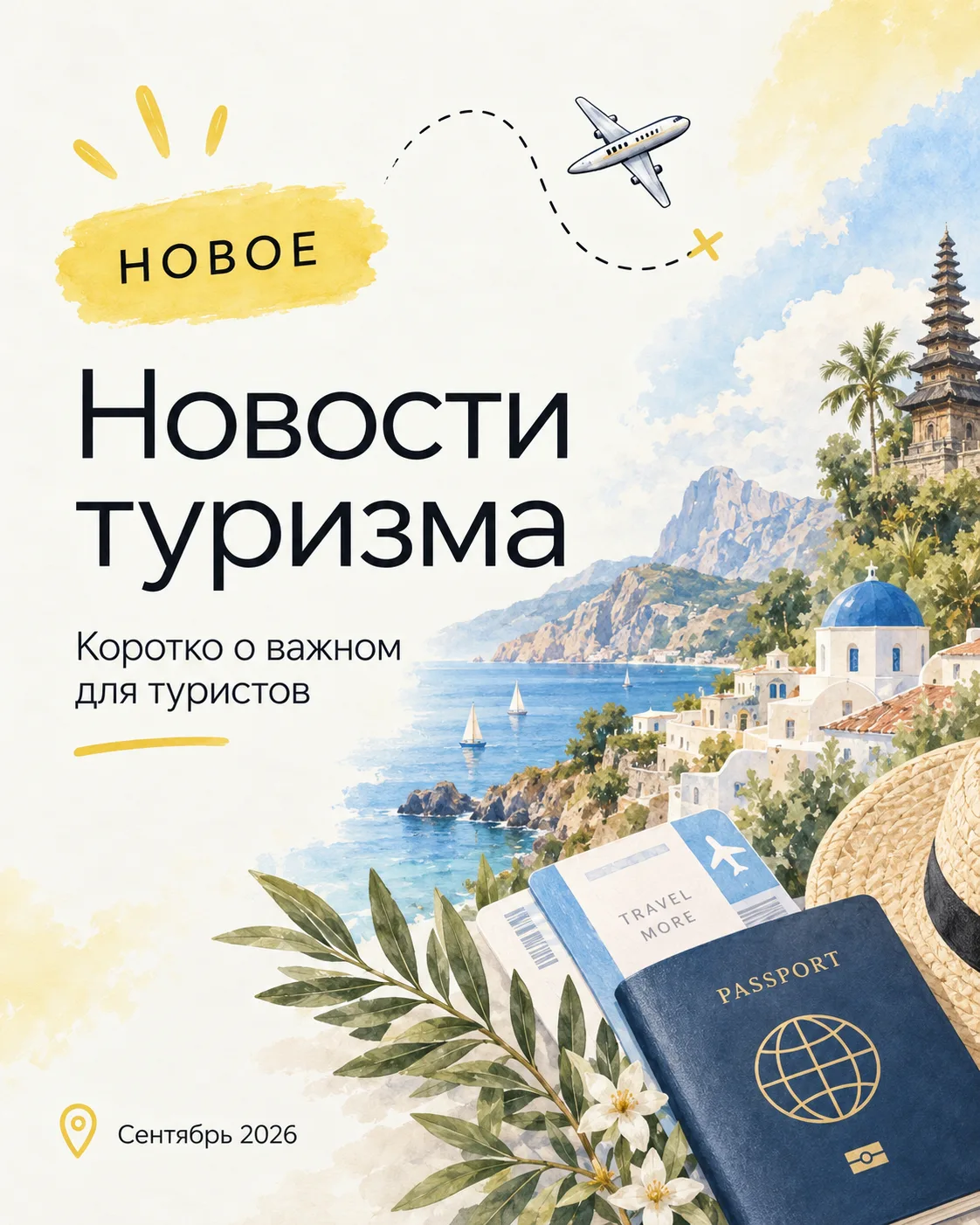 ✈️ НОВОСТИ ТУРИЗМА