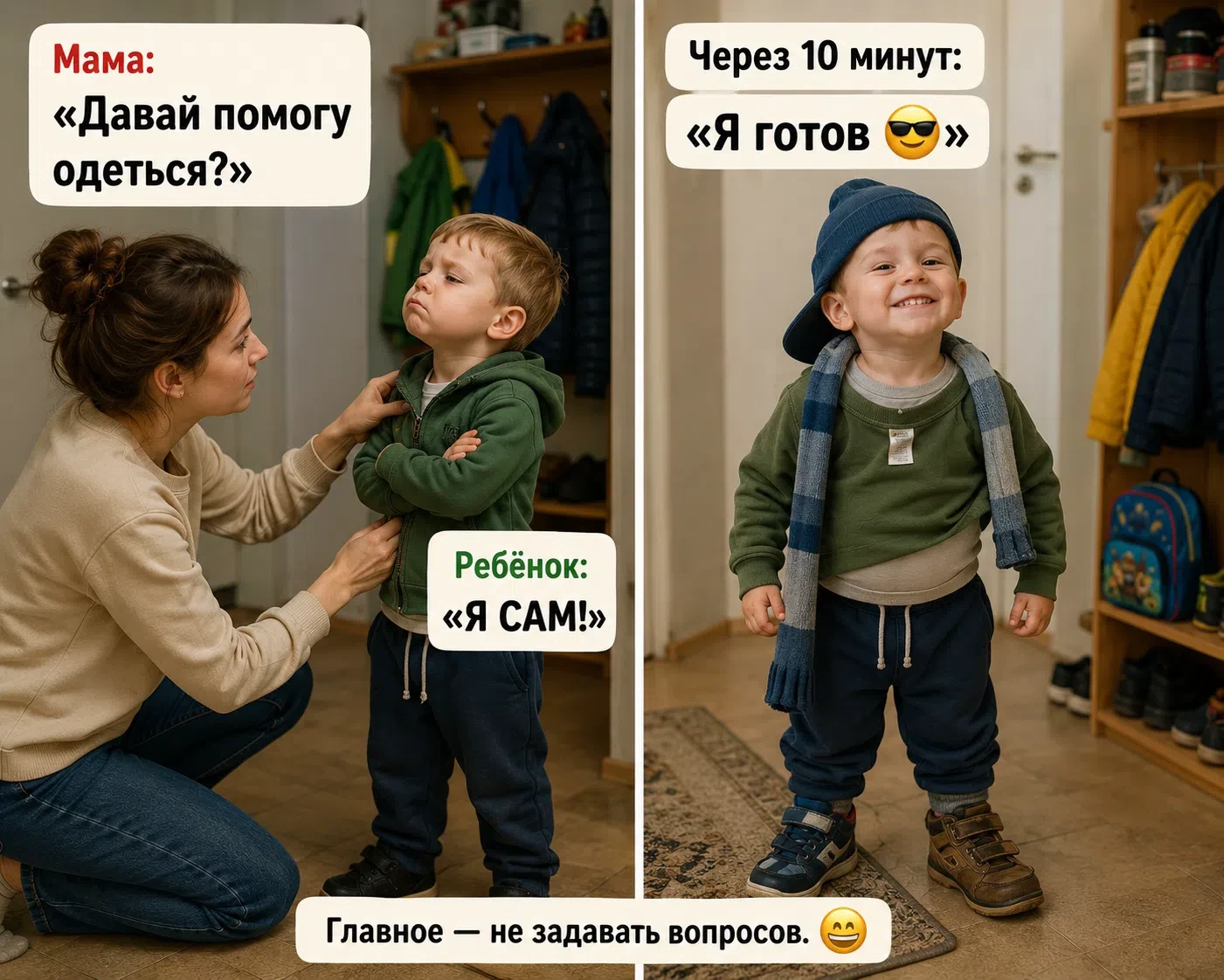Есть вещи, которые не меняются никогда… Особенно детская логика! 😄Немножко юмора в ленту! 

#НашиДе