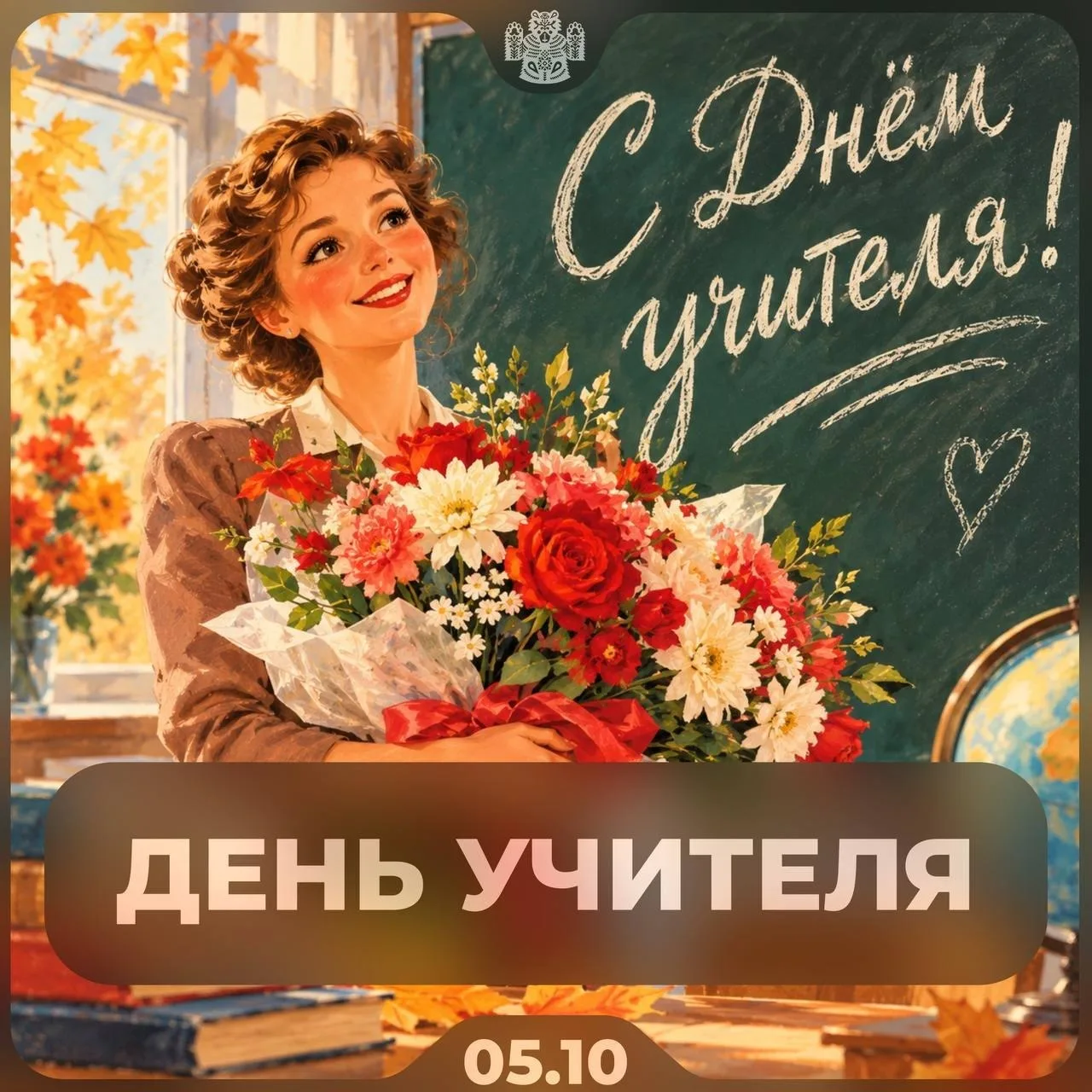 👩‍🏫 Сегодня отмечается День учителя!