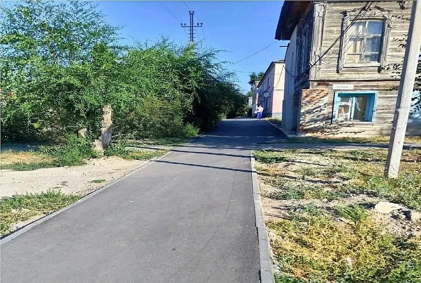 📌 В городе по просьбам жителей построили тротуары