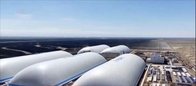 Китай запустил накопитель энергии на сжатом углекислом газе