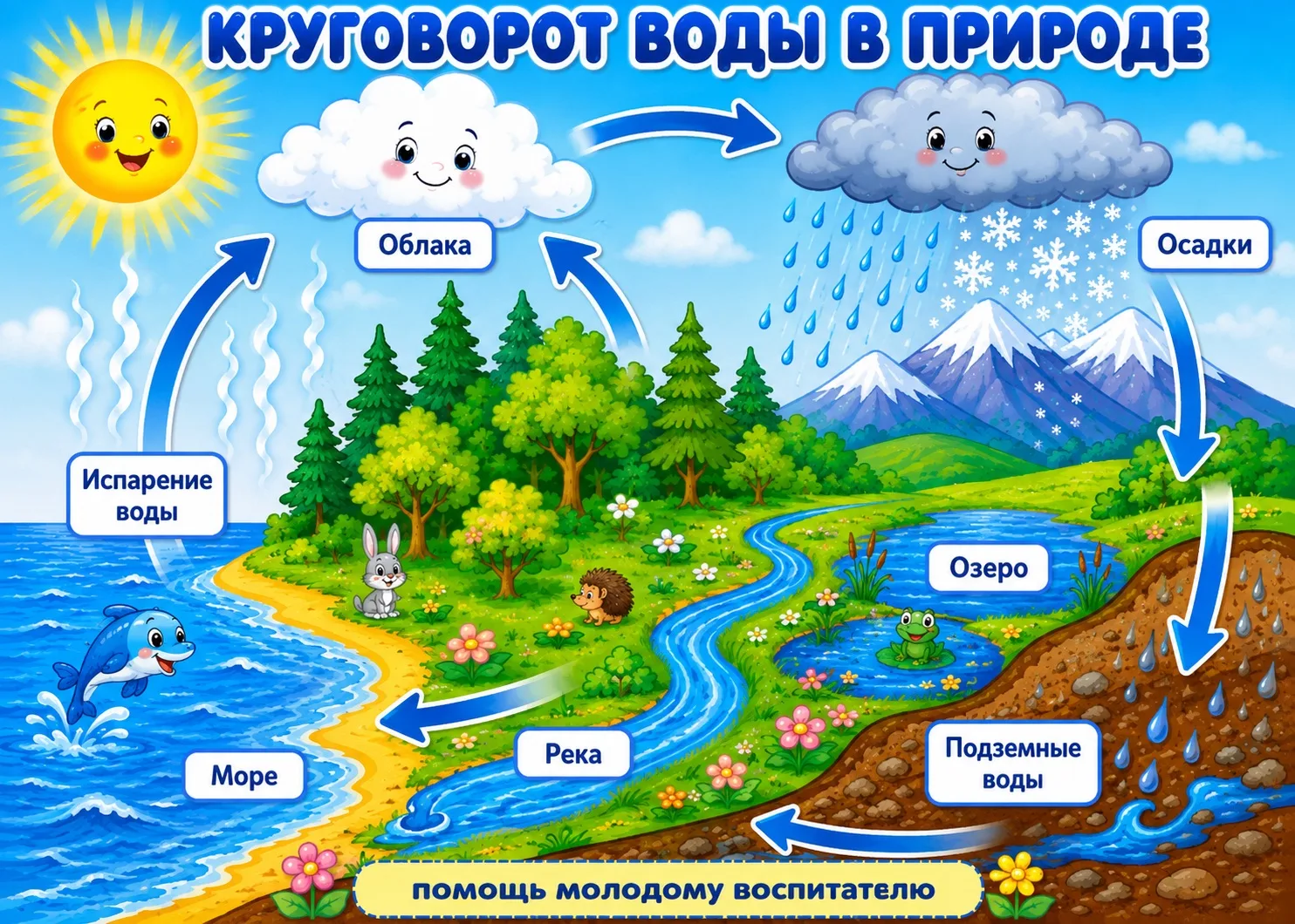 Круговорот воды в природе.