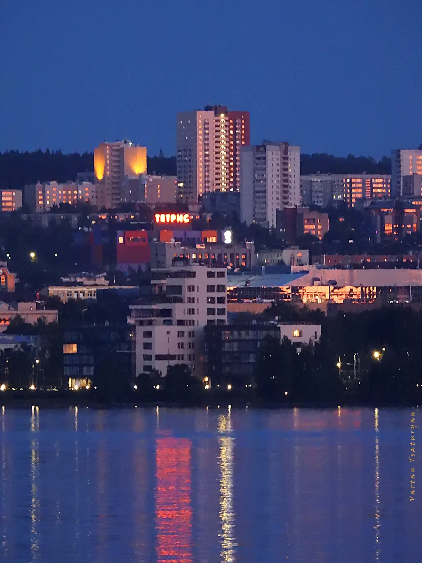 Вечерние огни Петрозаводска 🌕