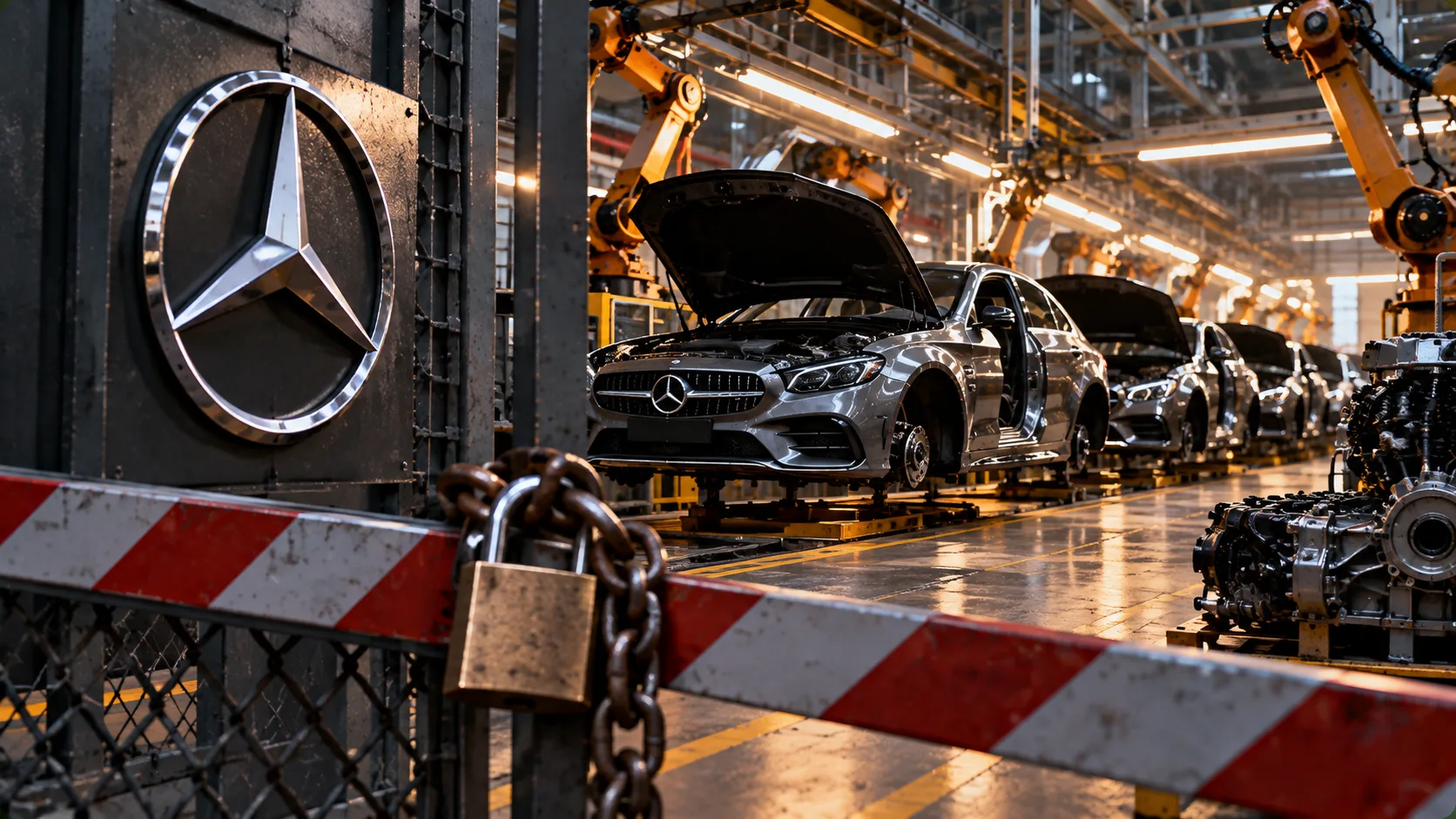 🏭 Mercedes задумалась о закрытии двух заводов в Германии