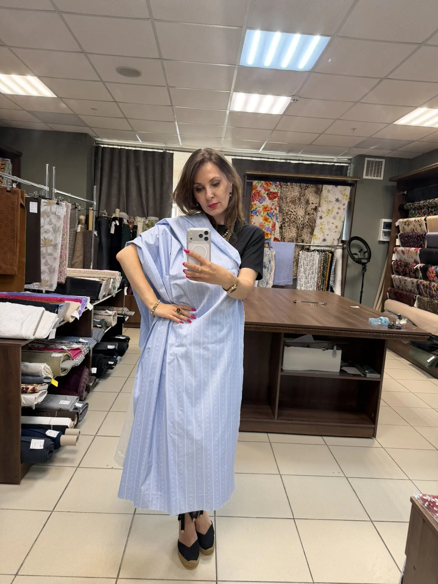 Роскошный 100%рубашечный хлопок 🩵🩵🩵🩵