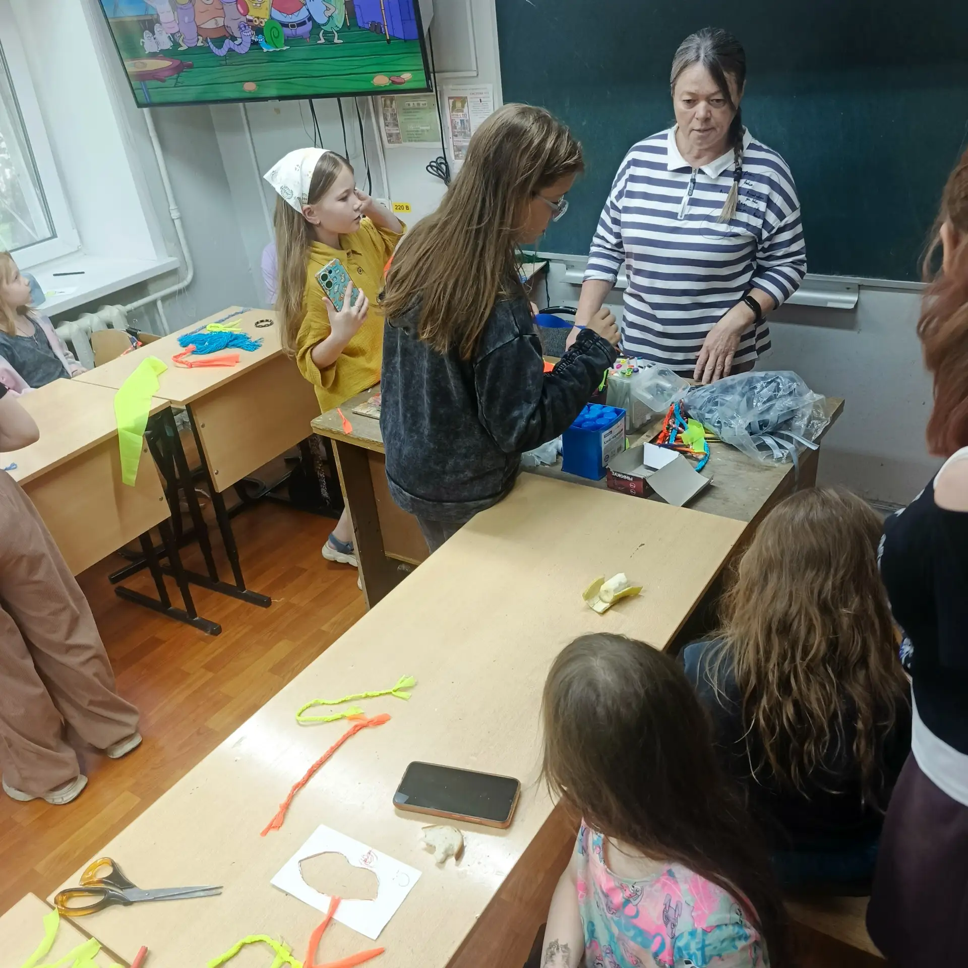 Третий день лагерной смены во втором отряде "Краски": активность, творчество и море поз...