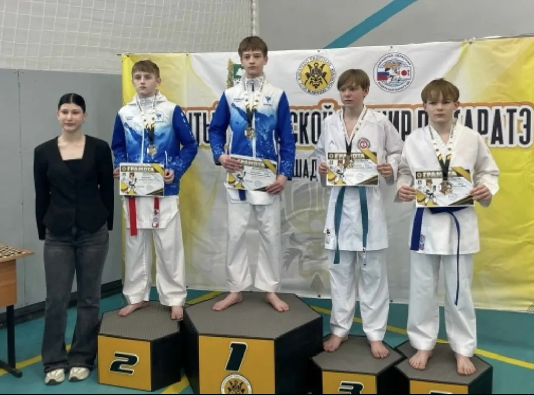 🥋🥈🥇Спортивный триумф братьев Корболиных’  📆18 апреля в Шадринске прошел открытый турнир по каратэ, с