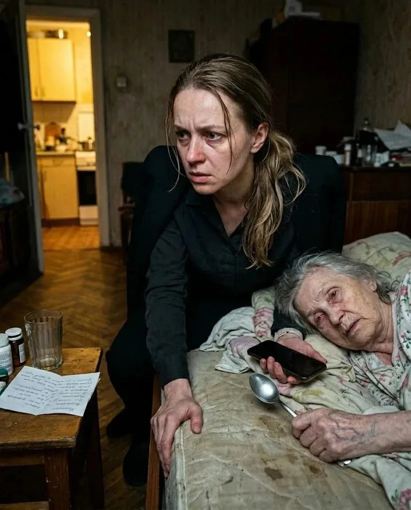 Муж уехал с мамой на 3 дня, оставив мне записку: «Позаботься о старушке в дальней комна...