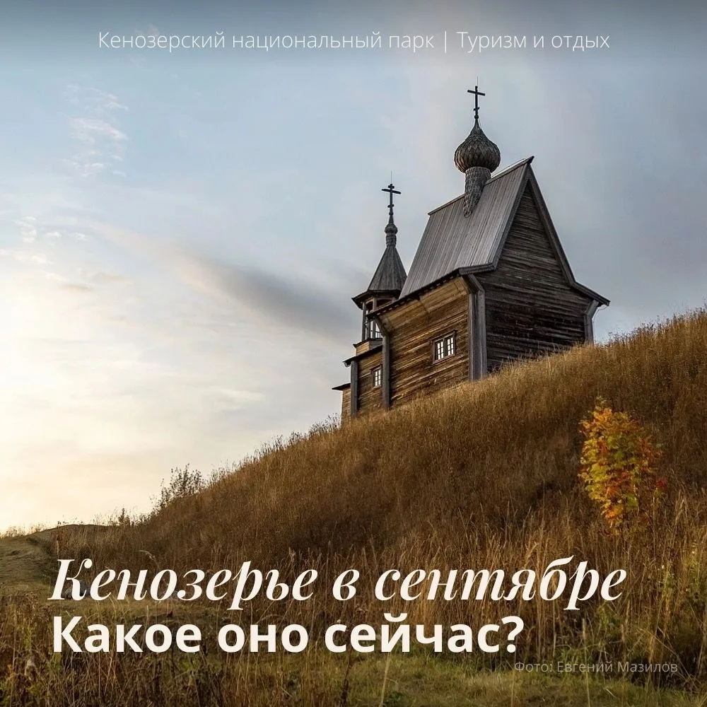 Яркая осень в Кенозерье! Какая она?