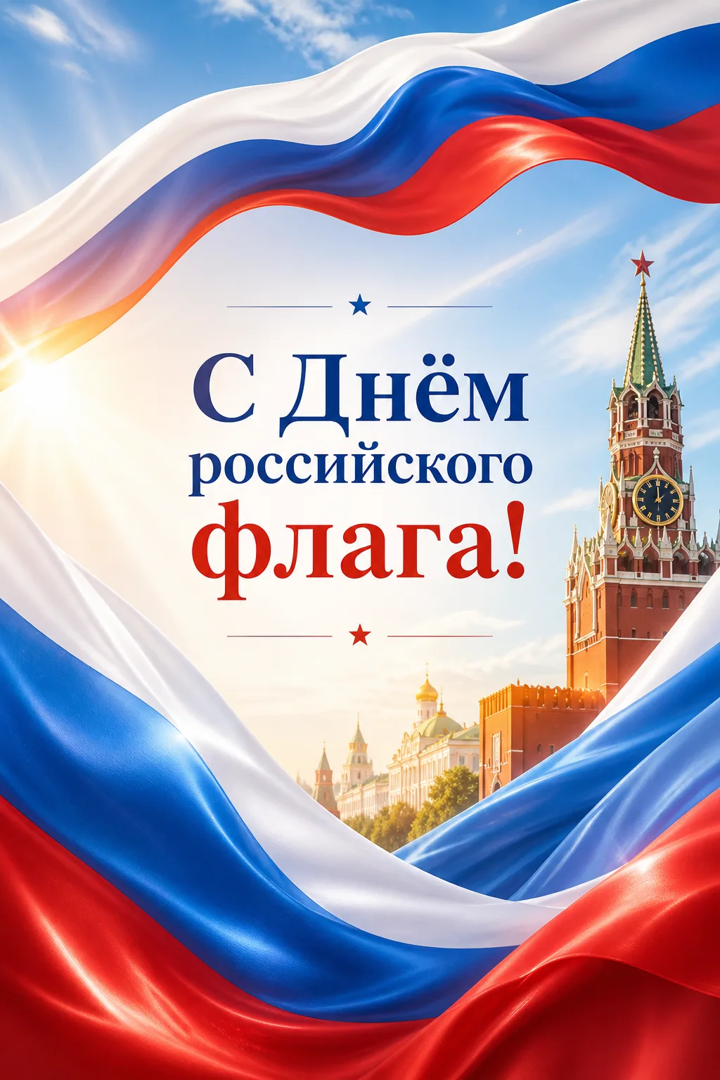 День Государственного флага России: символ единства и гордости 🇷🇺