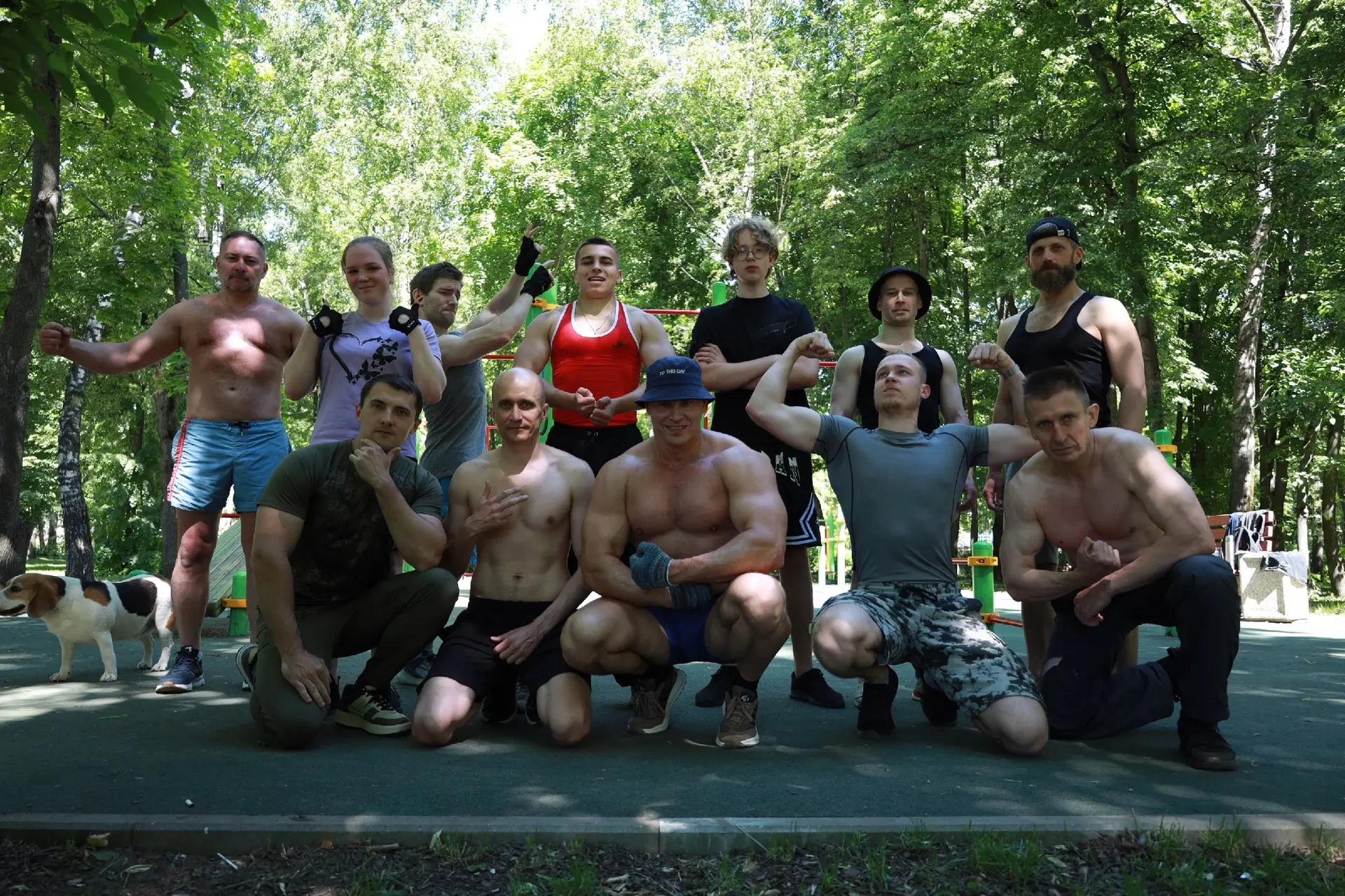 Открыли парковый сезон 🌳💪🌞
