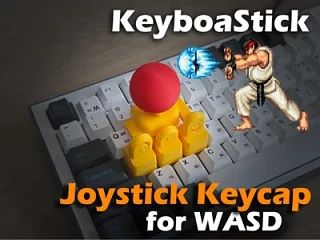 Joystick Keycap for WASD (KeyboaStick WASD)