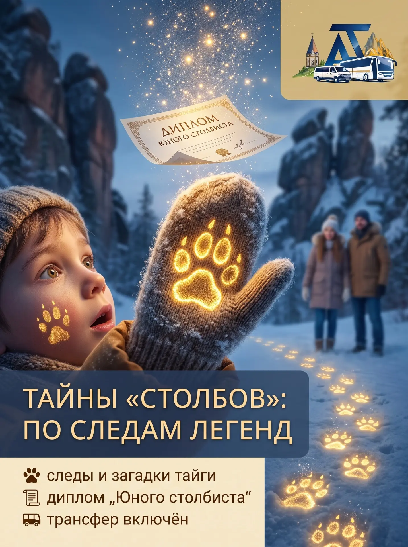 🌲 «Там, на лесных дорожках, следы космических зверей…»