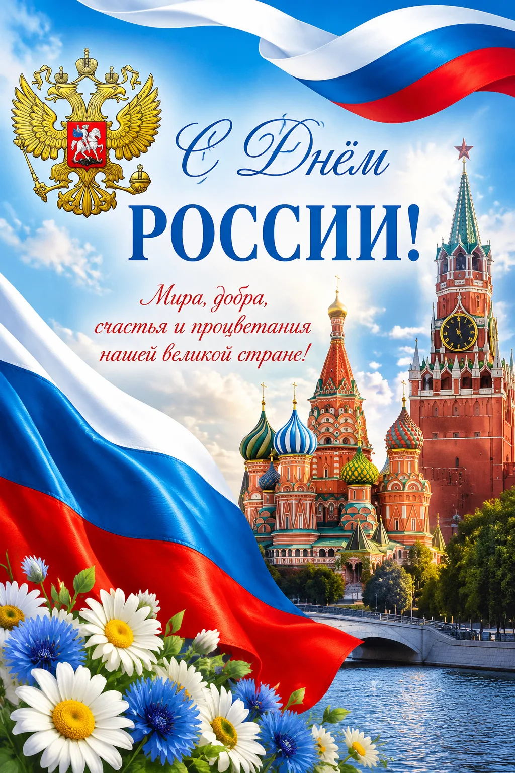 🇷🇺 С Днём России, дорогие друзья!

Сегодня мы отмечаем самый главный государственный праздник наше