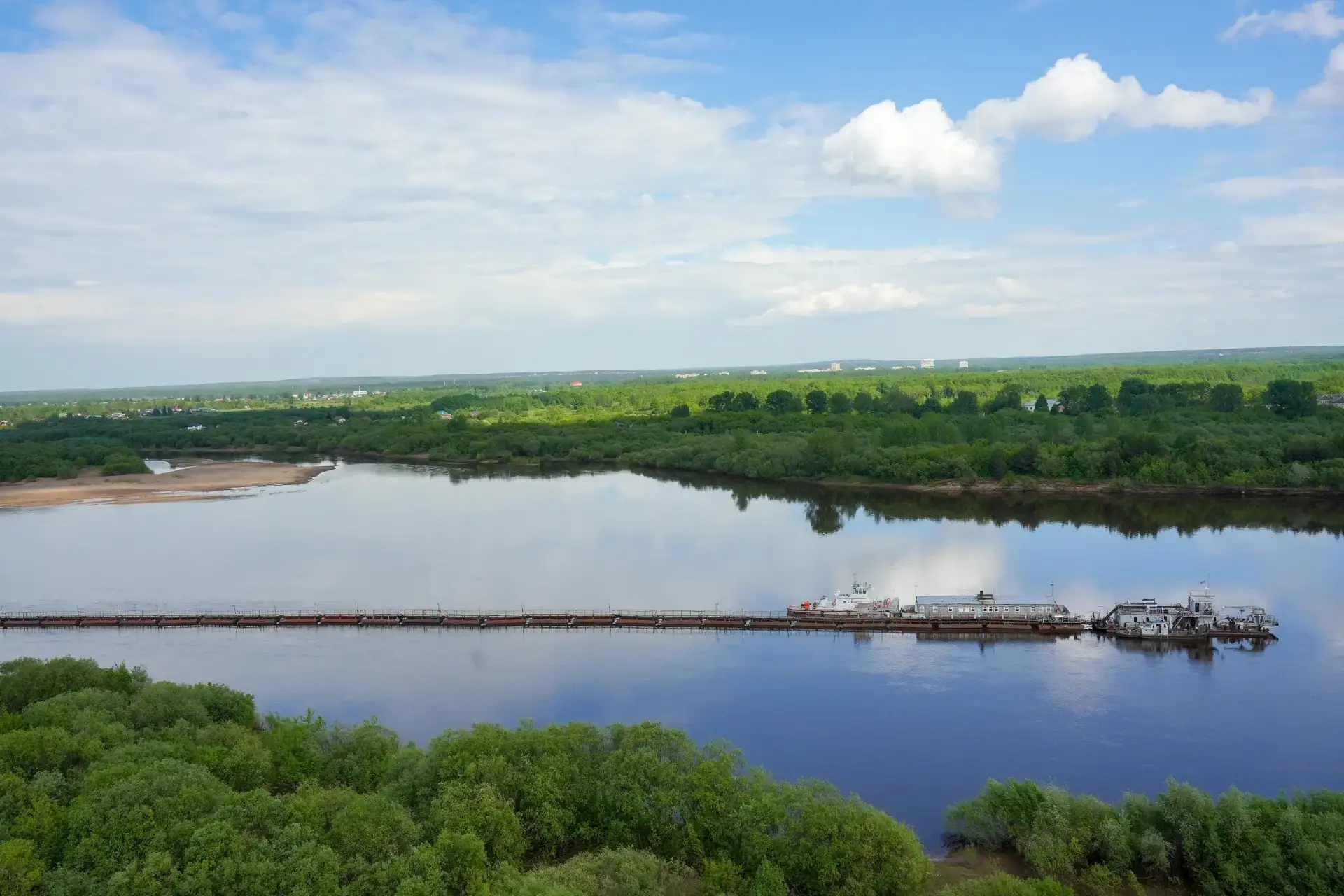 ⛴В Кировской области завершили дноуглубление реки Вятки на участке от грузового порта д...