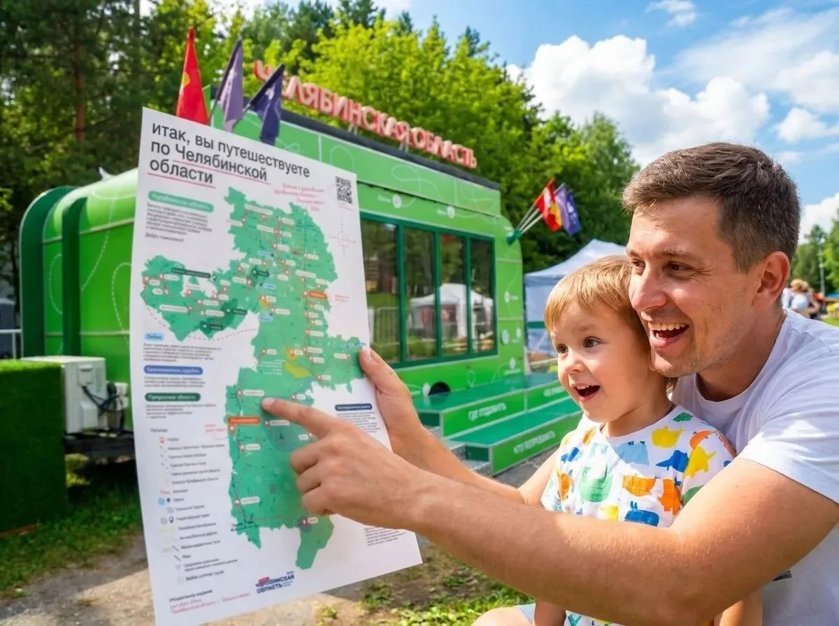 👨‍👩‍👧‍👦 Мобильный ТИЦ едет в Кыштым на фестиваль «Большая семья»!