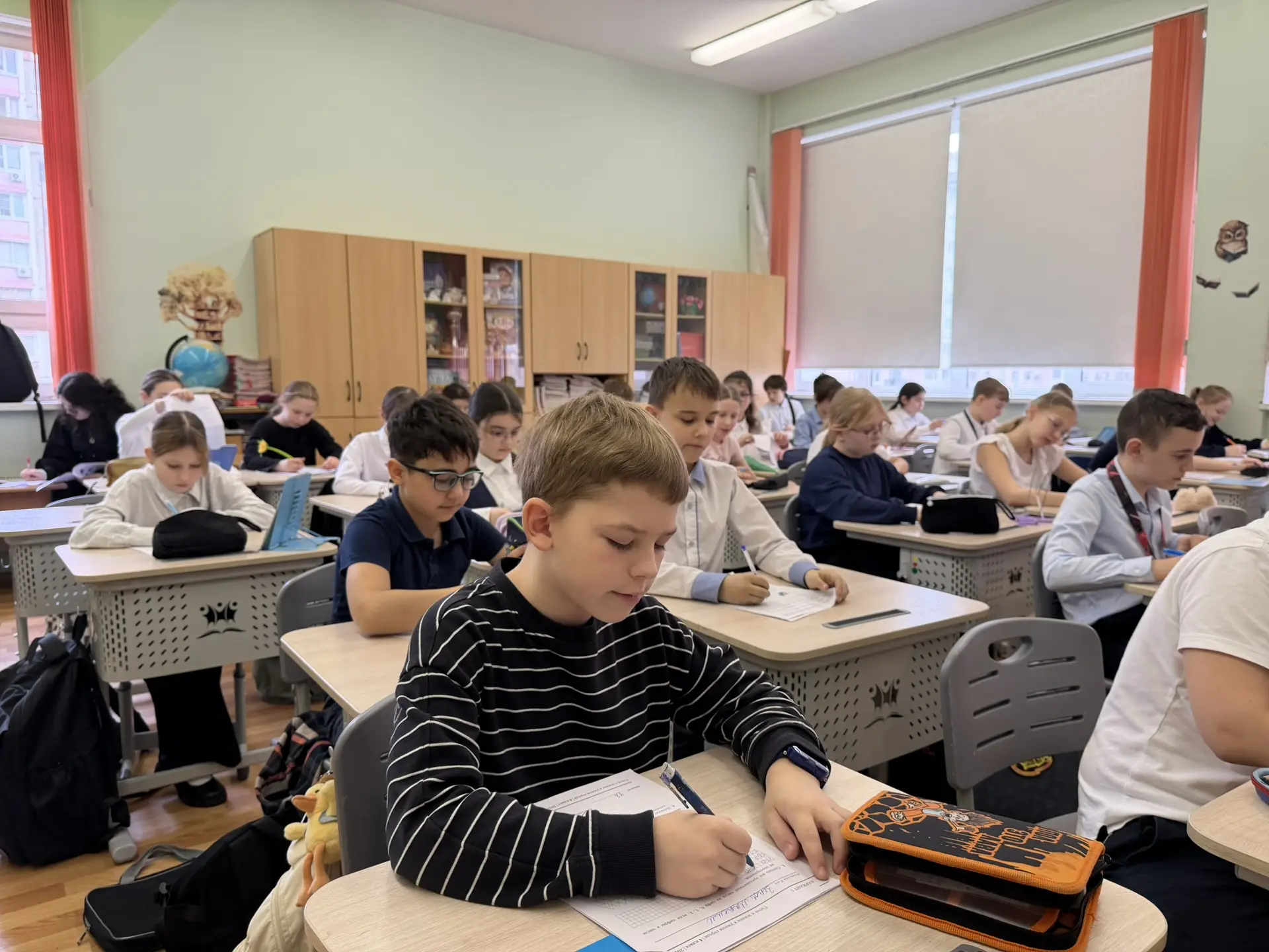 Ученики 3-4 классов приняли участие в математической и естественно-научной олимпиаде «Готов к жизни 