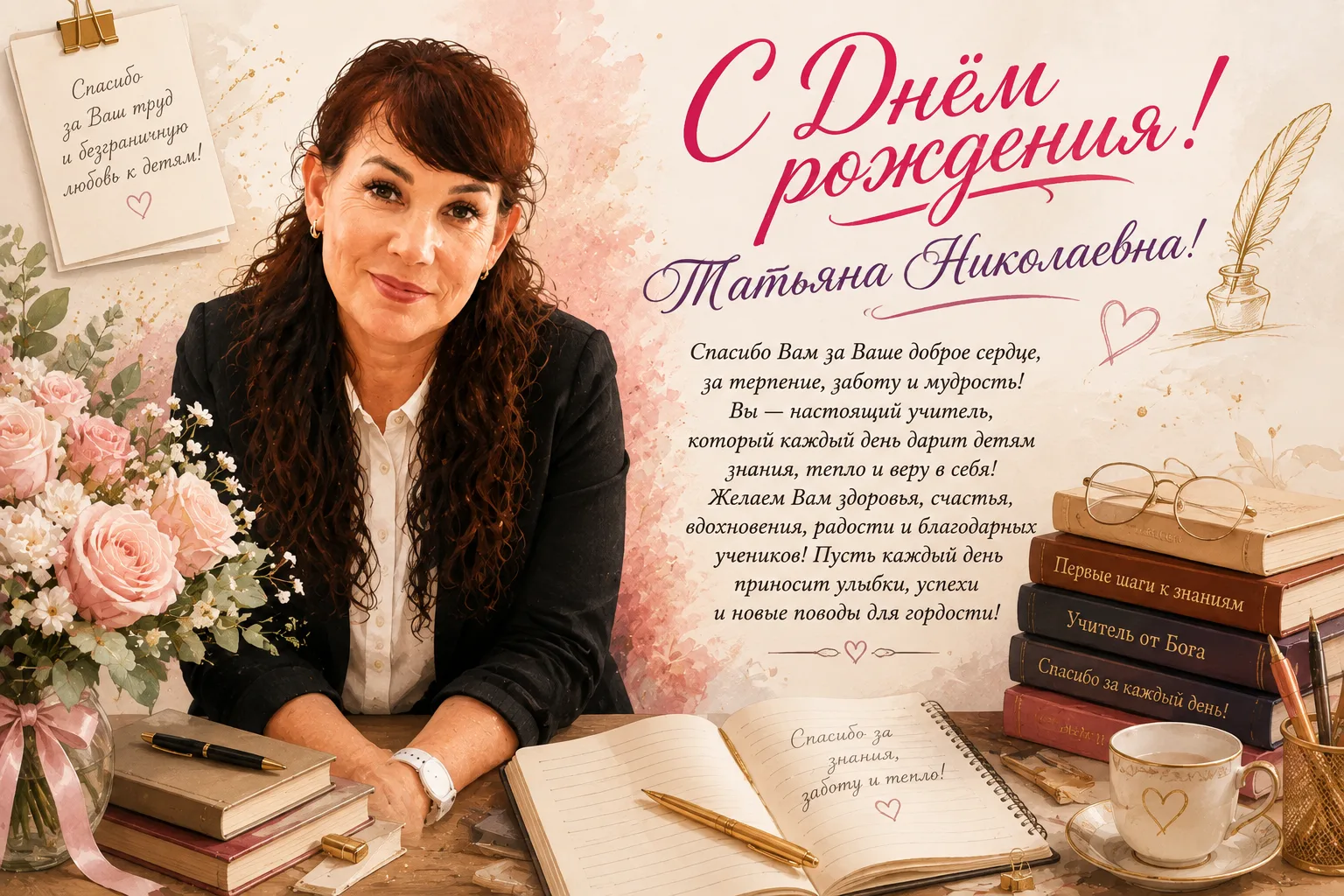 🌷 С Днём рождения, Татьяна Николаевна! 🌷