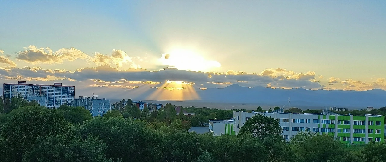 😍 Любимый посёлок Пионерский — в самых волшебных красках!
