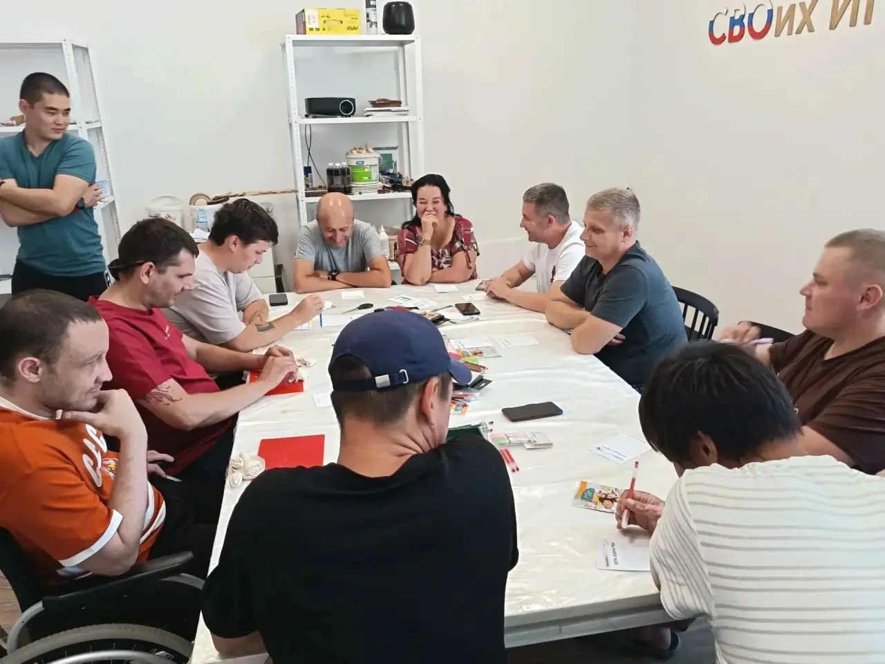 Ветераны СВО проходят восстановительный курс и осваивают новые профессии в Семейном реа...