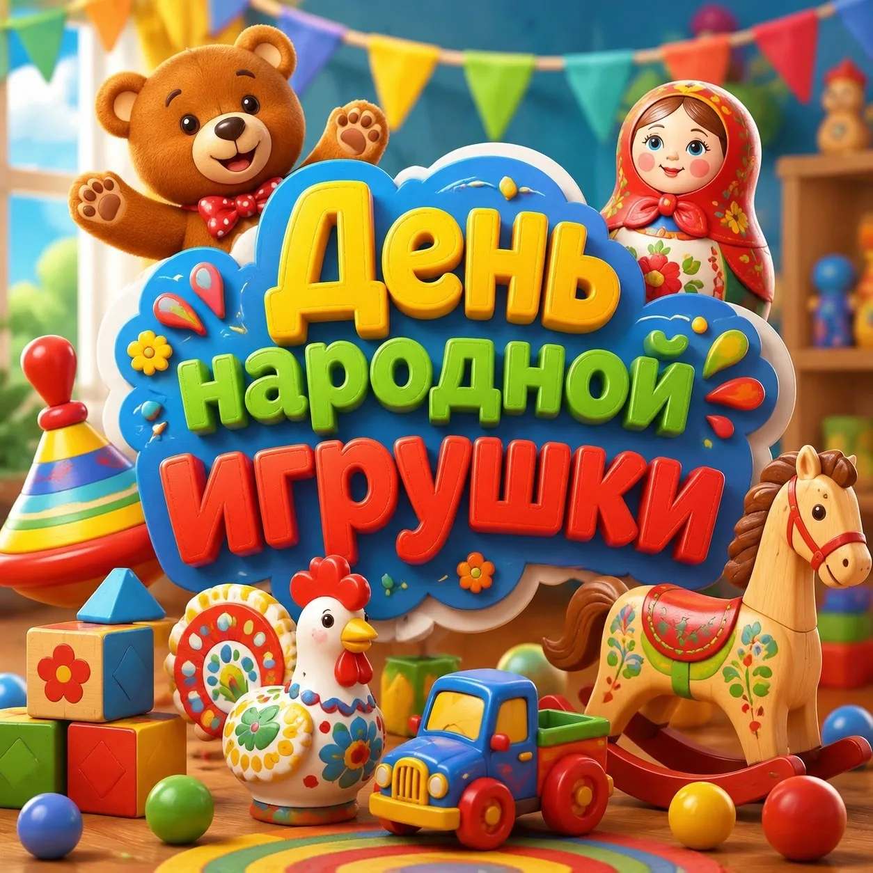 🎉 День народной игрушки! 🎉