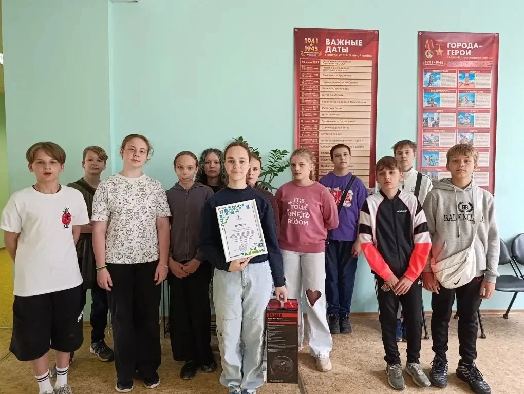 🥇🏆Поздравляем Белкину Анастасию Семёновну (6А класс) с заслуженной победой!
Анастасия стала облада