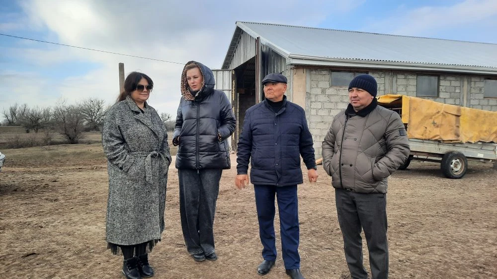 Глава Приволжского района Елена Сафронова посетила крупное крестьянско-фермерское хозяйство в поселк