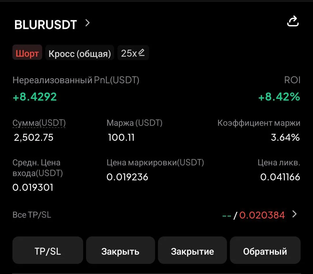 🚀Заходим BLUR short 25Х