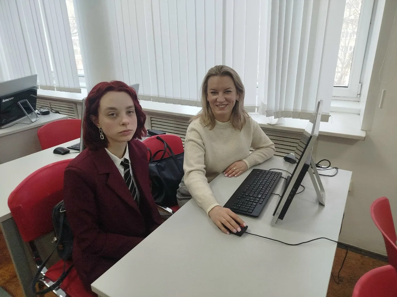 ✅27 января 2026  года преподаватель техникума Плиткина И. Н.и студентка группы ТД-2А См...