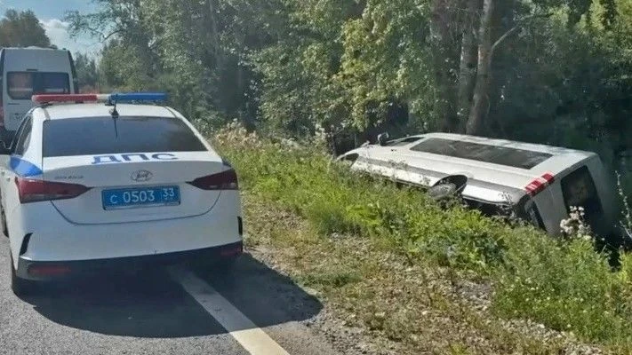 Автобус Иваново — Муром опрокинулся под Суздалем 🚑