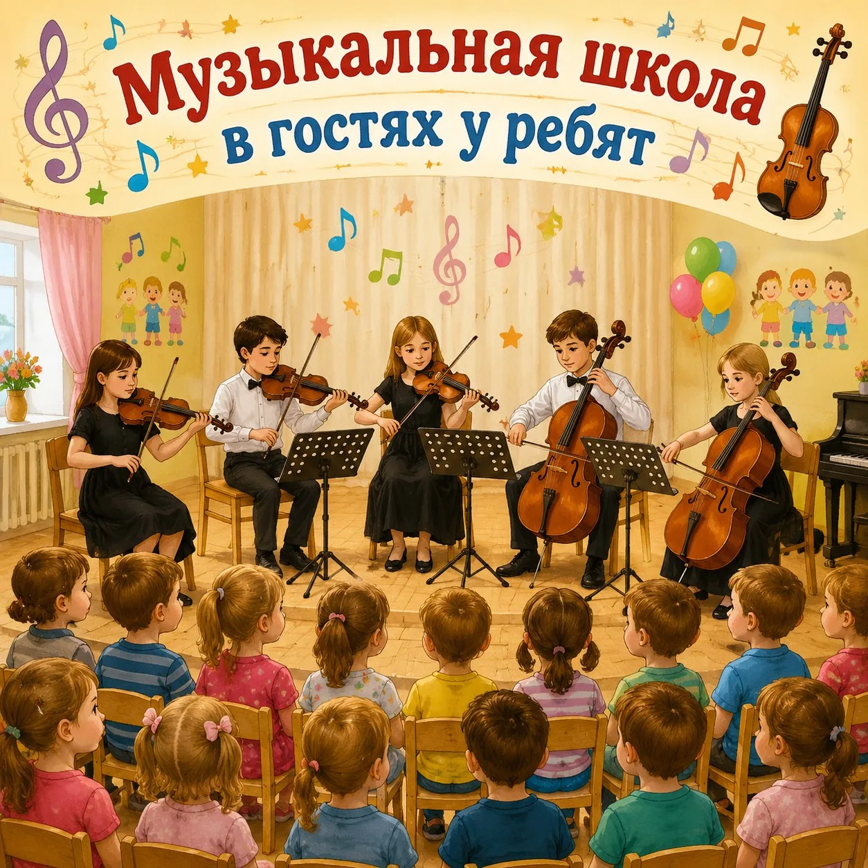 ✨Сегодня в детском саду состоялось особенное событие: учреждение принимало гостей — уча...