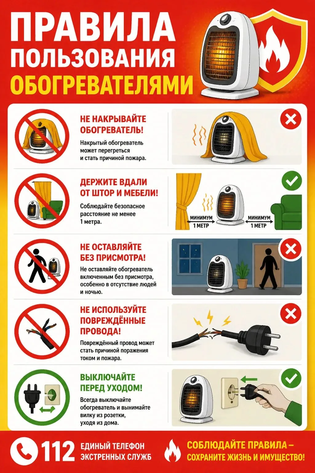 С наступлением холодов мы всё чаще включаем обогреватели, чтобы согреться. Но тепло дол...