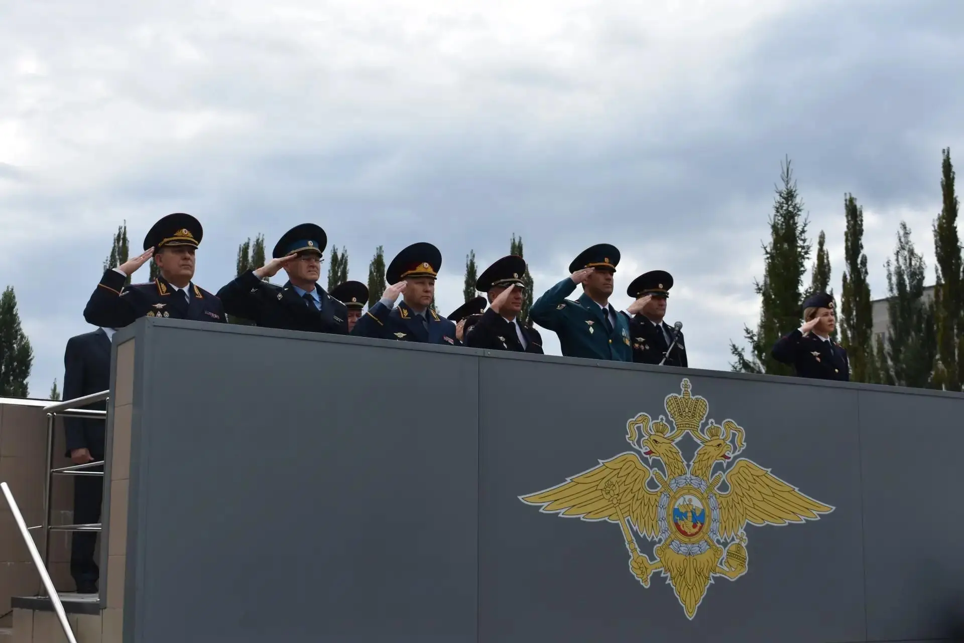 В Уфимском юридическом институте МВД России состоялось торжественное мероприятие, посвя...
