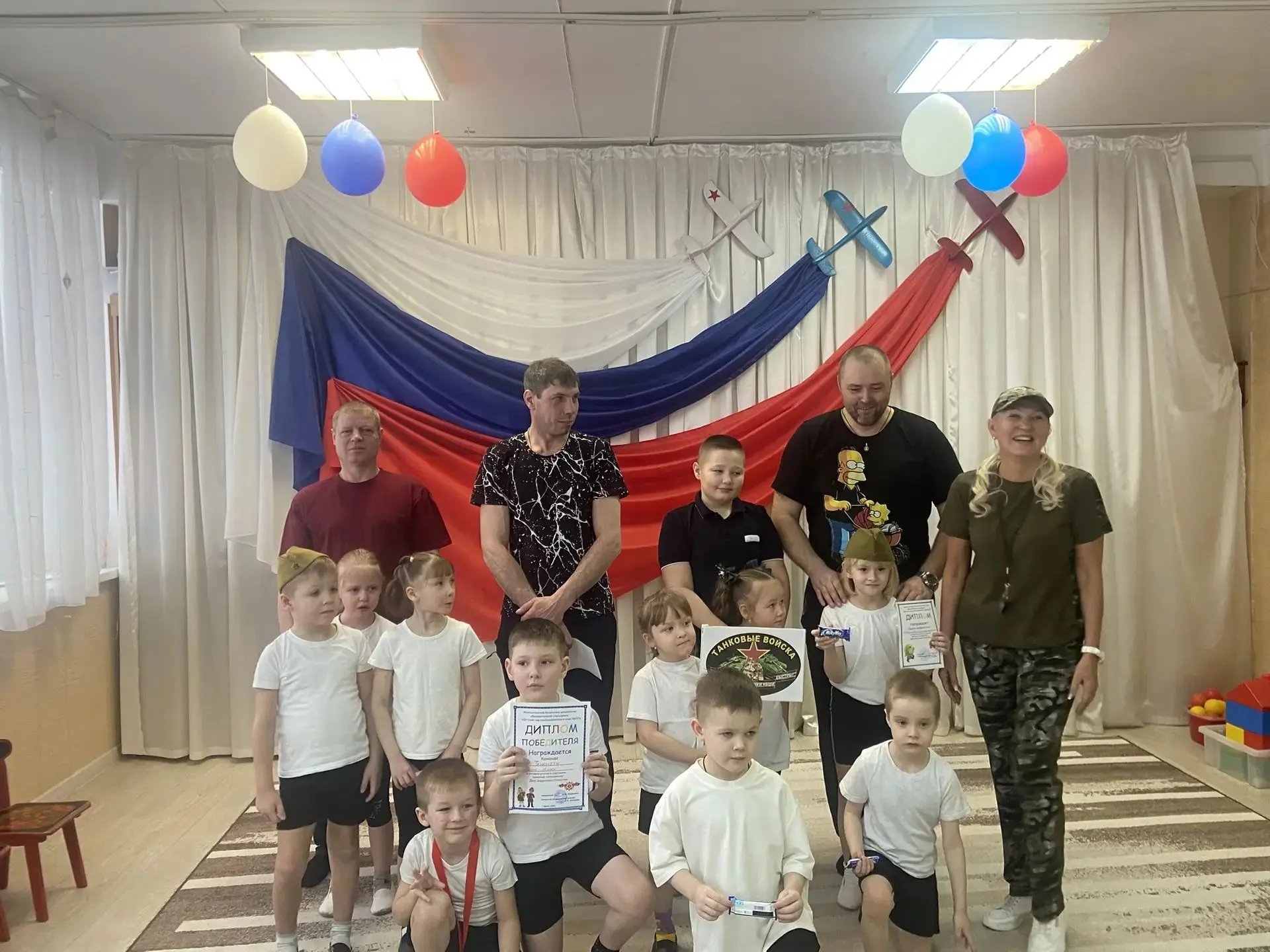 День Защитника Отечества в Егорке!