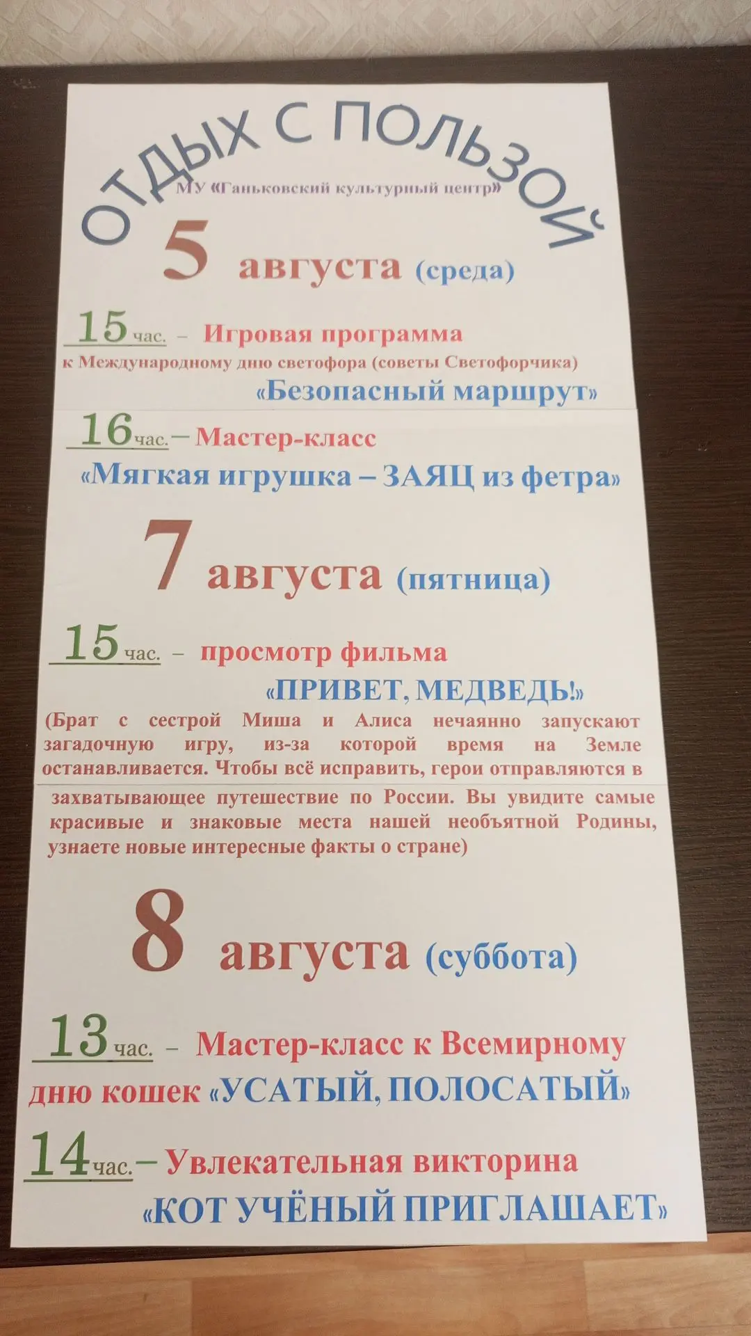 Медиа публикации