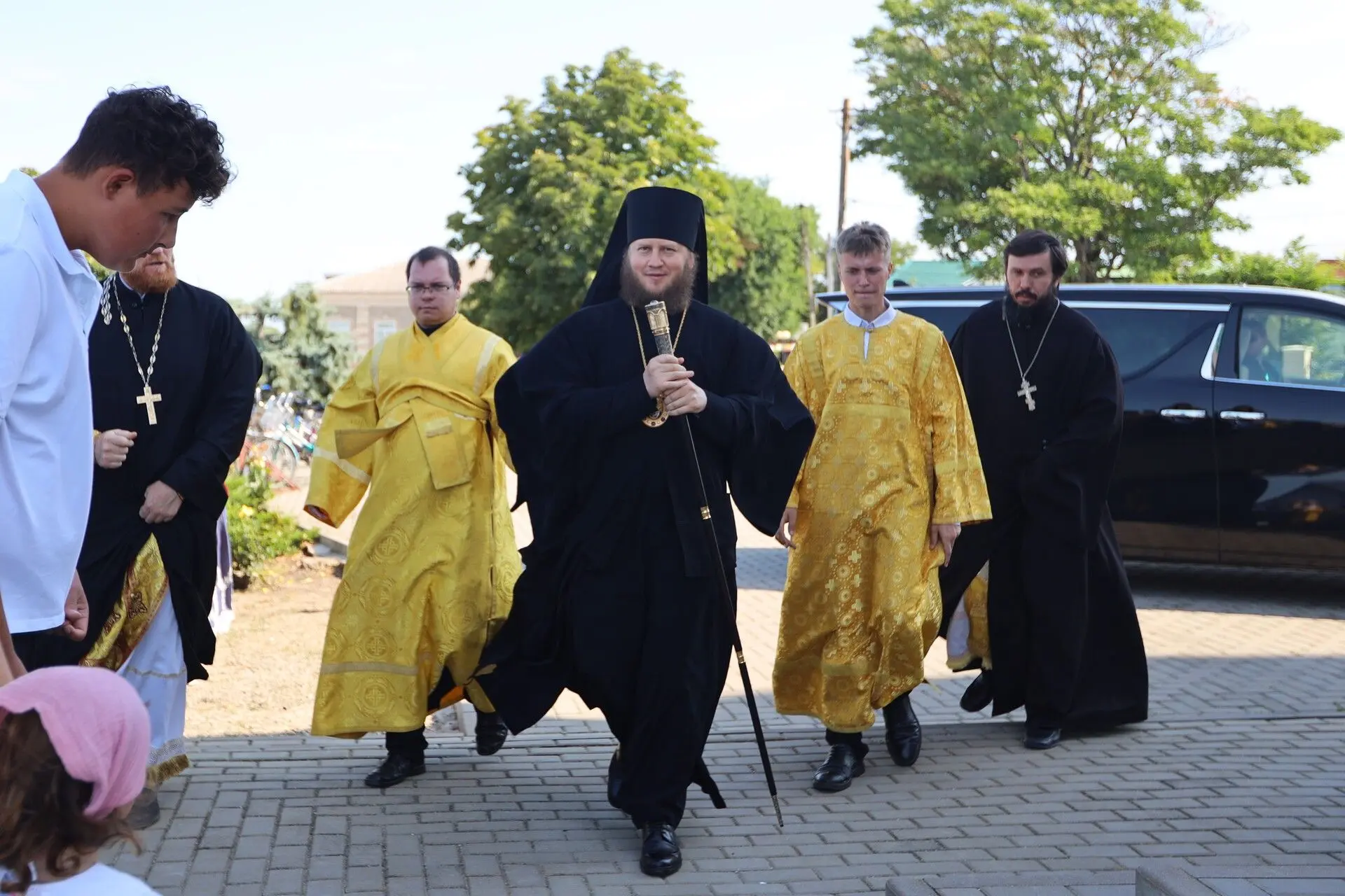 Божественная литургия в день Крещения Руси и память равноапостольного великого князя Вл...