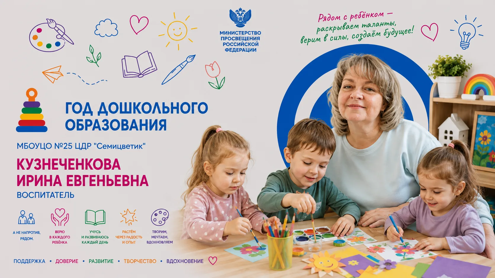 Этот пост — о человеке, который умеет видеть красоту детской фантазии и слышать музыку ...