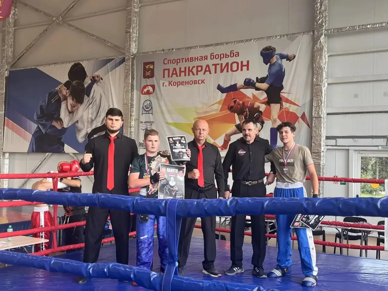 Фестиваль по кикбоксингу в Кореновске: победа нашего спортсмена!