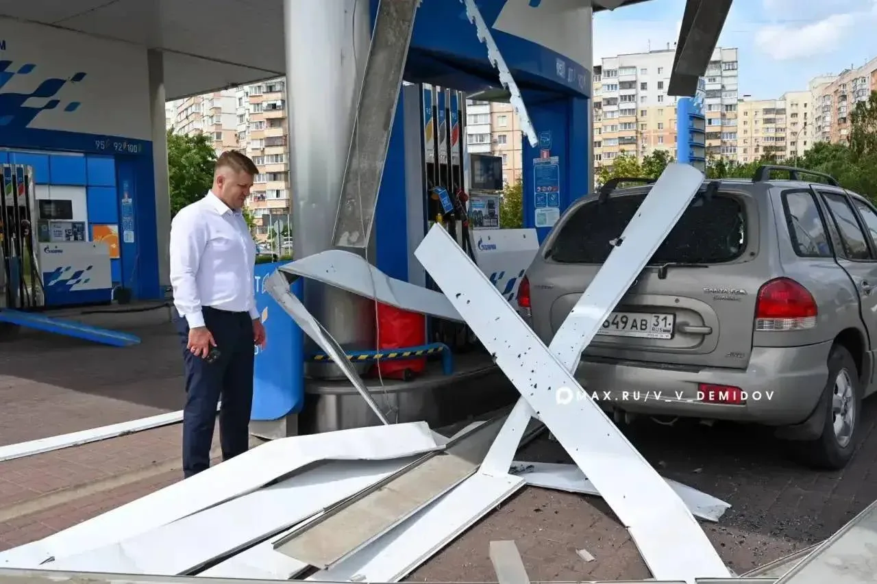 ❗️Дрон атаковал АЗС на Харгоре.
