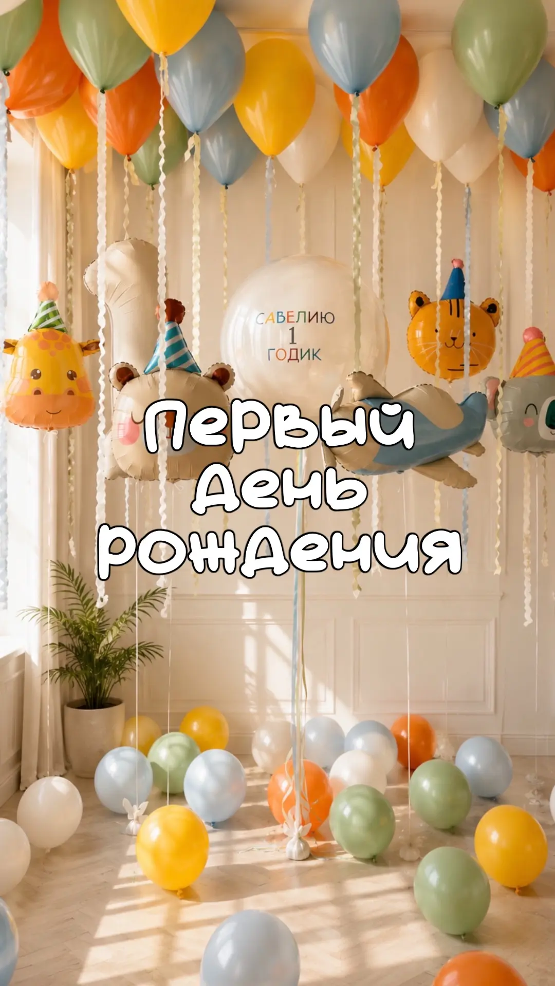 ⚡ Как сделать первый день рождения ребёнка по-настоящему особенным?