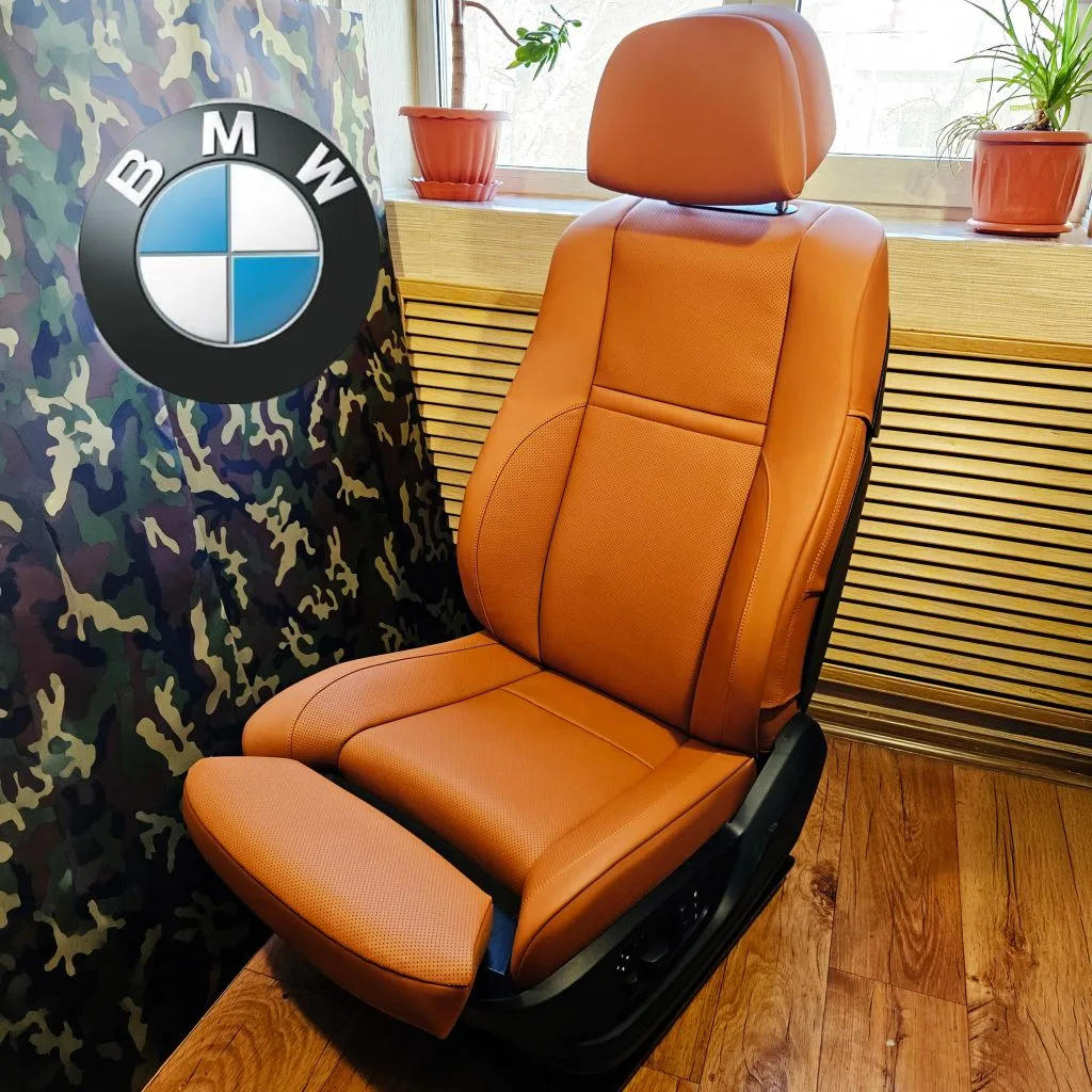 Всё, закрыт проект, обновления 2 сидений автомобиля BMW X5, кузов E70.