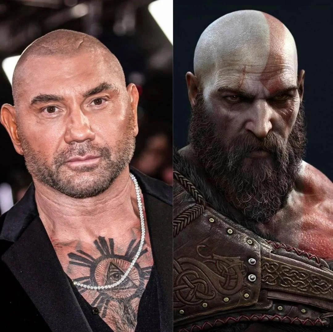 Теперь официально: Дэйв Батиста станет новым Кратосом в экранизации God of War.