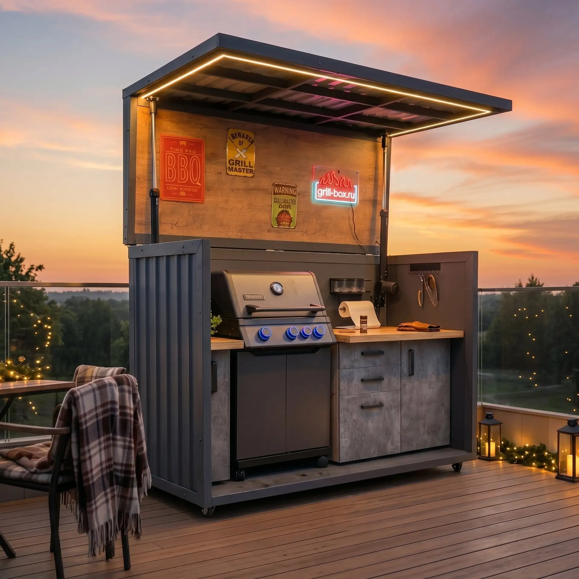 Друзья, многие из вас спрашивали про наш Мини Grill-Box — сделали подробный пост с разм...