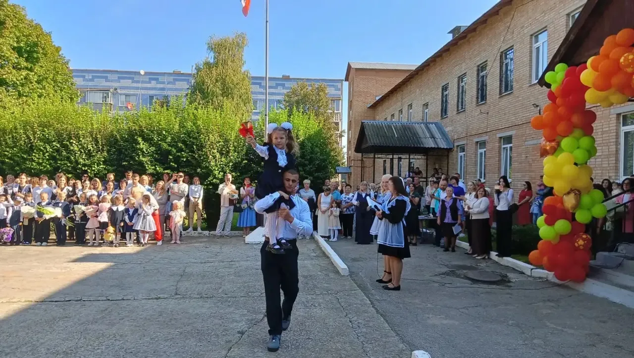 С Днём знаний! В Баграмовской школе прозвенел первый звонок 🔔