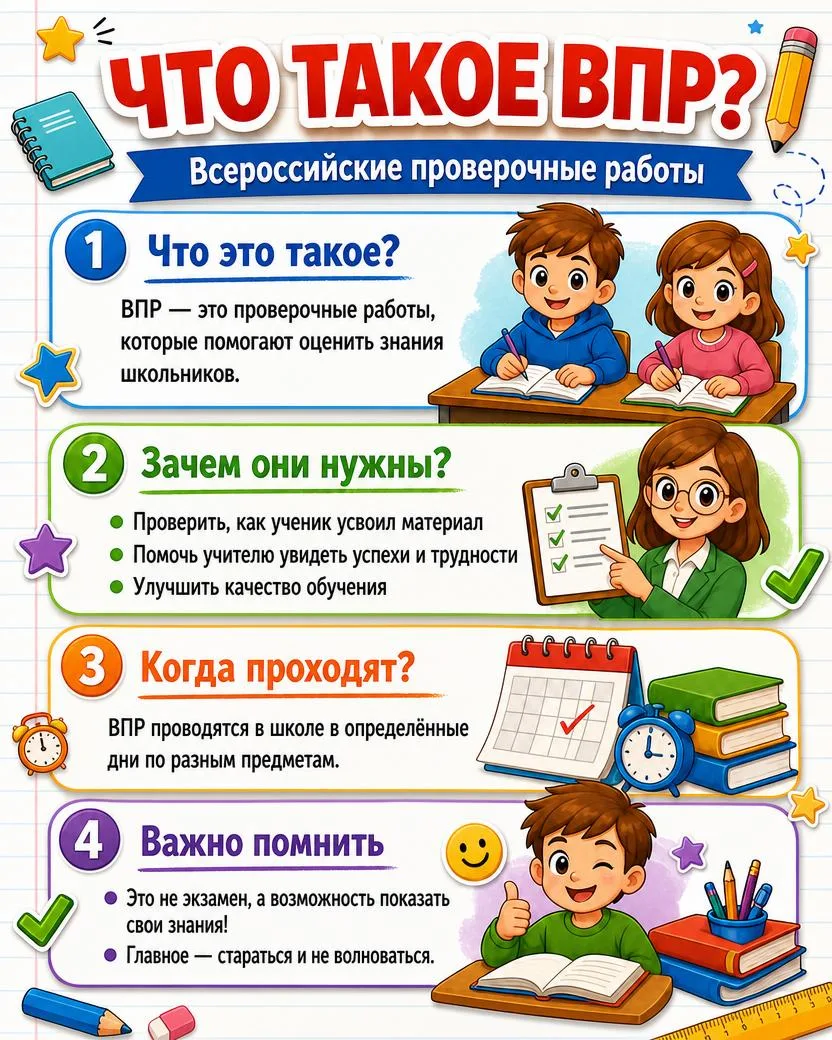 ✅ Готовимся к ВПР без стресса