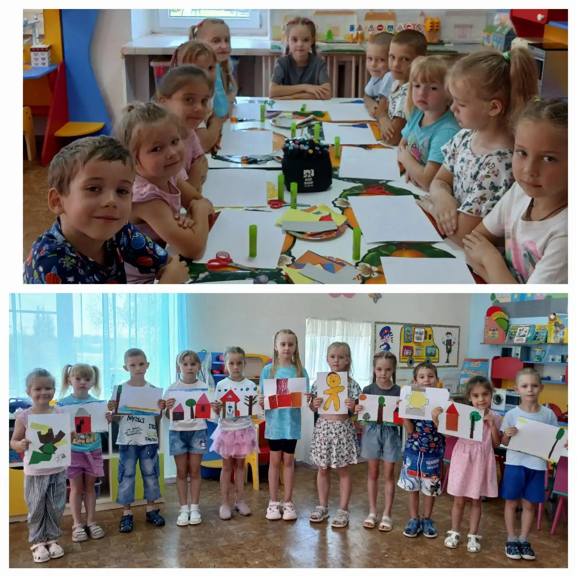 В группе «Подсолнушки»🌻 расположилась настоящая творческая мастерская! 💥 
Ребята с горящими глазам