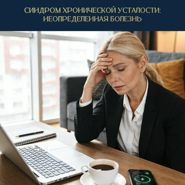 СИНДРОМ ХРОНИЧЕСКОЙ УСТАЛОСТИ: КОГДА ОТДЫХ УЖЕ НЕ ПОМОГАЕТ ✨