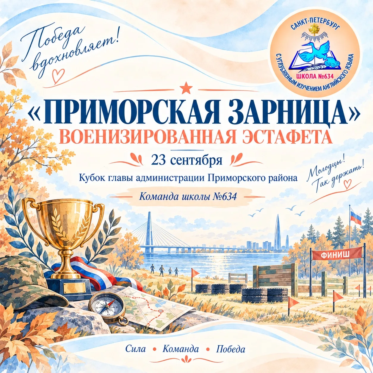 🏆 «Приморская зарница»: военизированная эстафета